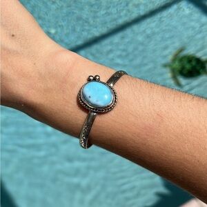 Larimar Cuff Bracelet